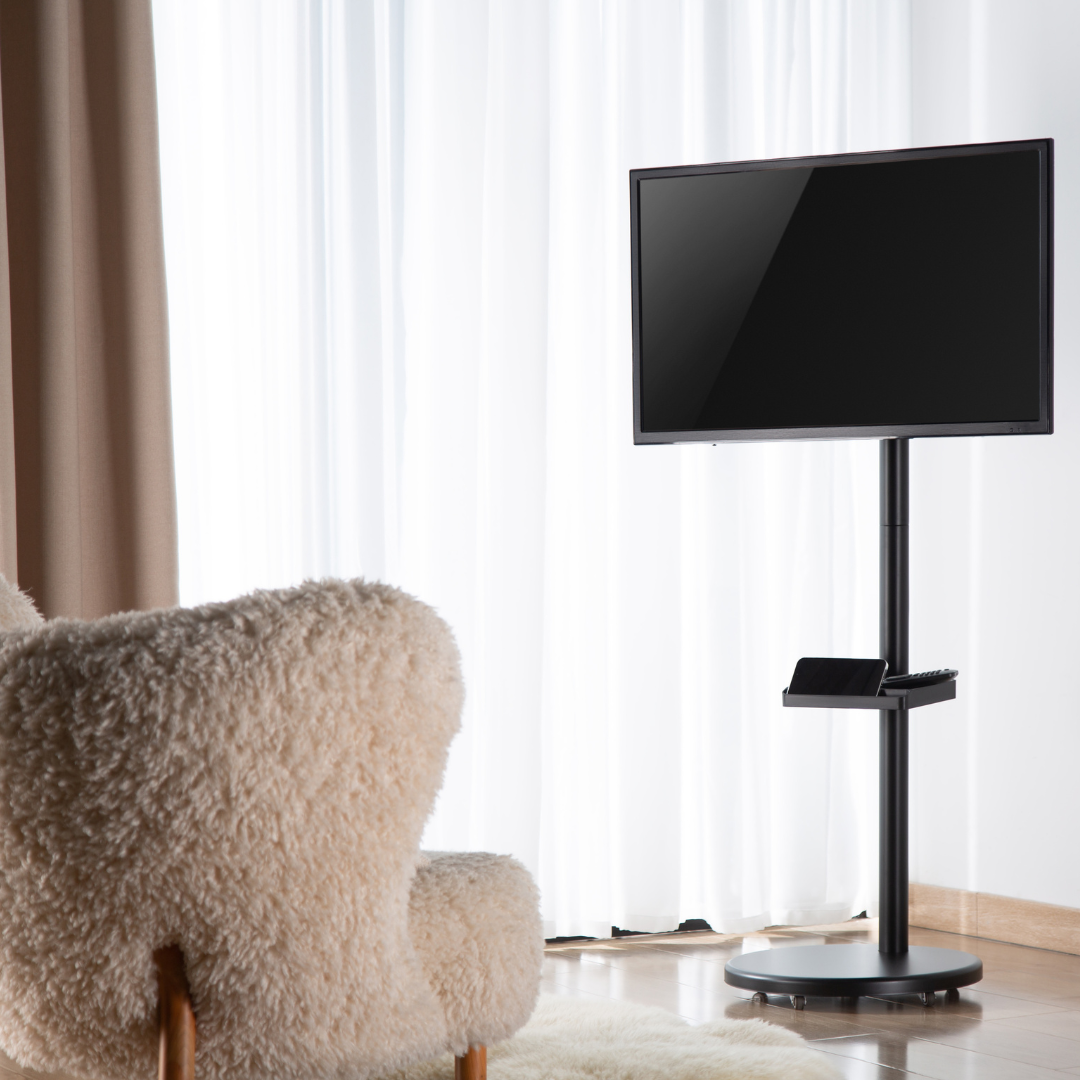 Alterzone Shift Monitor Floor Stand, Black