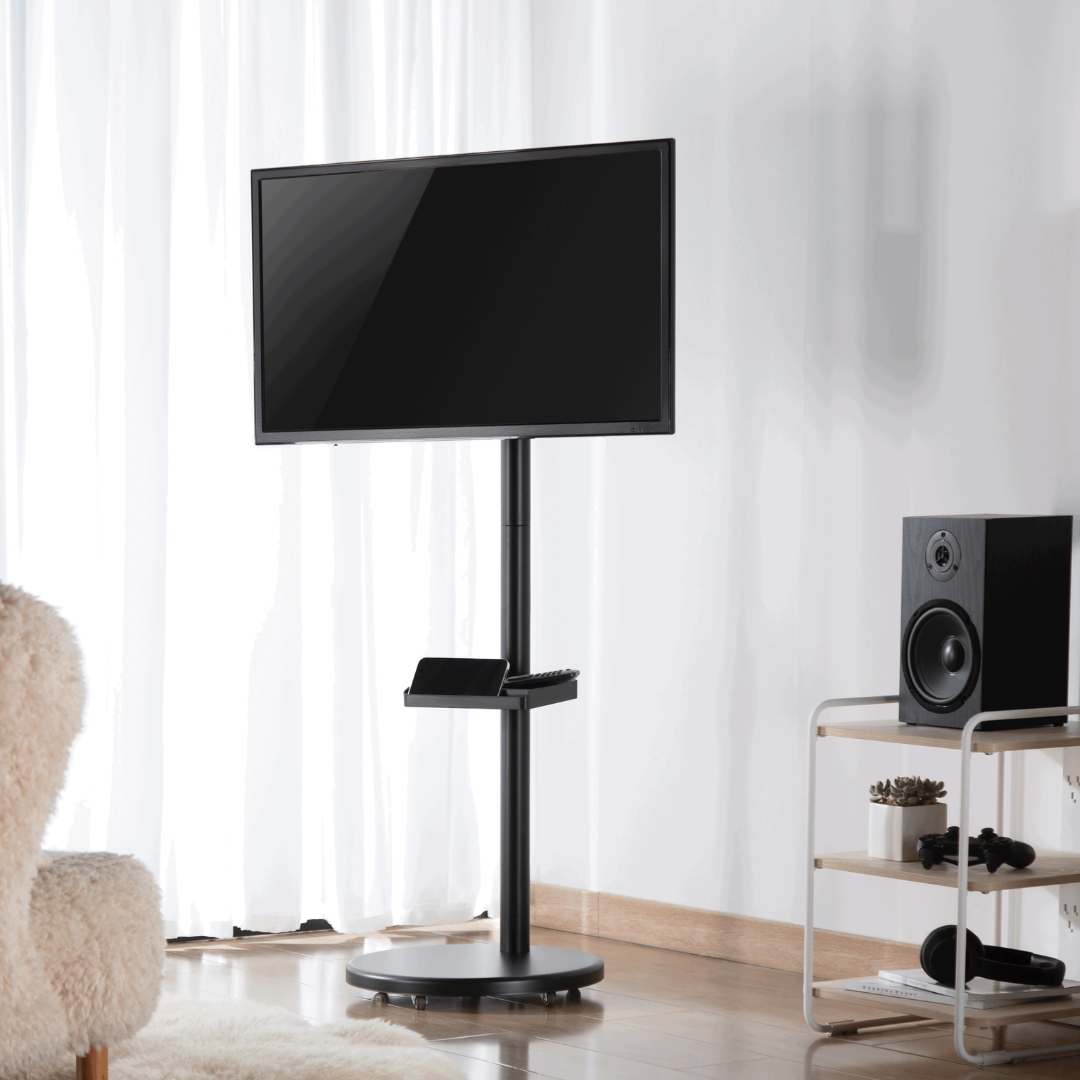 Alterzone Shift Monitor Floor Stand, Black