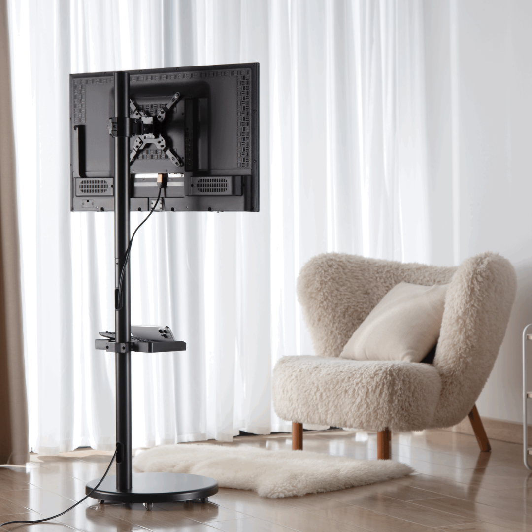 Alterzone Shift Monitor Floor Stand, Black