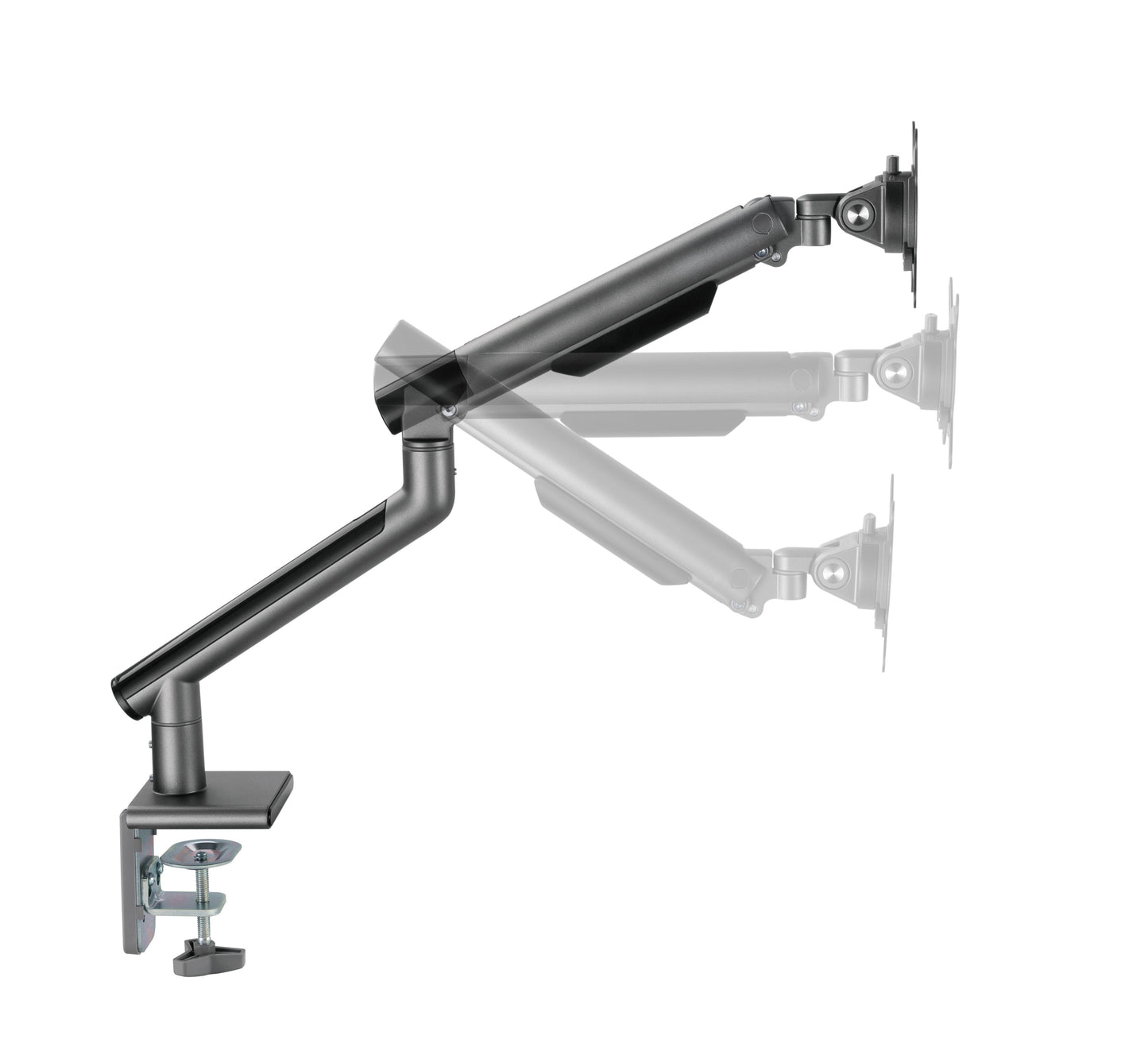 Alterzone Arm One Aluminum Monitor Arm, Space Gray