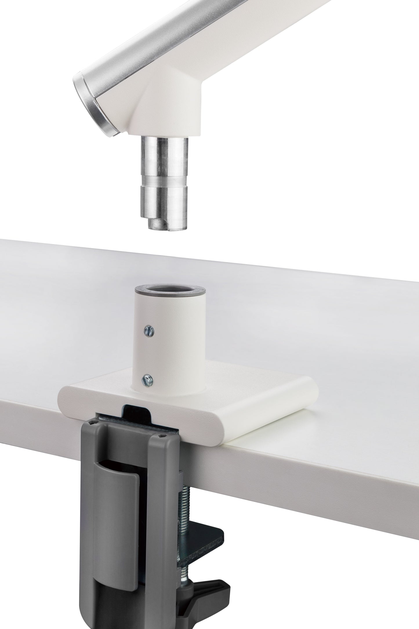 Alterzone Arm One Aluminum Monitor Arm, White