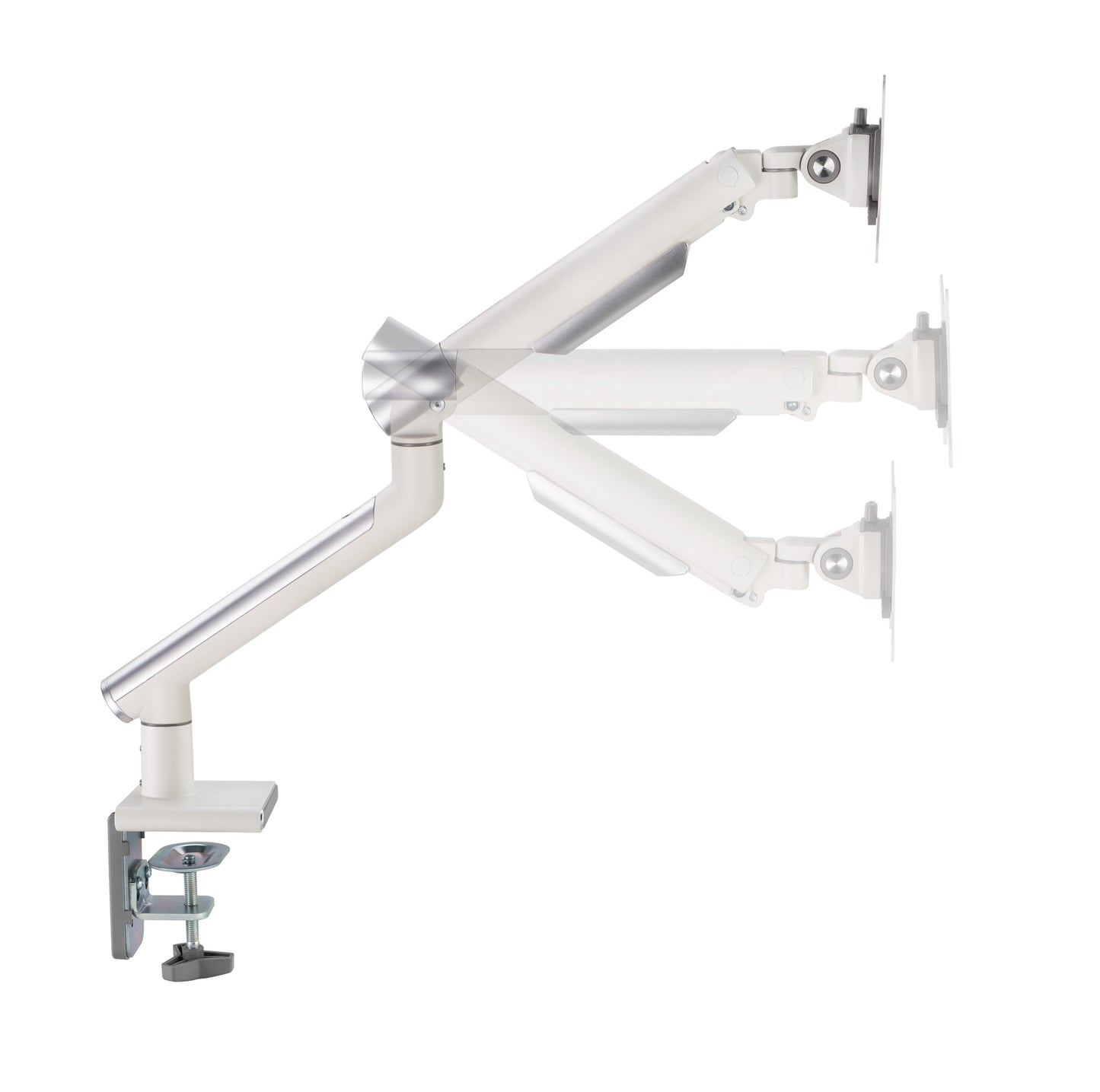Alterzone Arm One Aluminum Monitor Arm, White