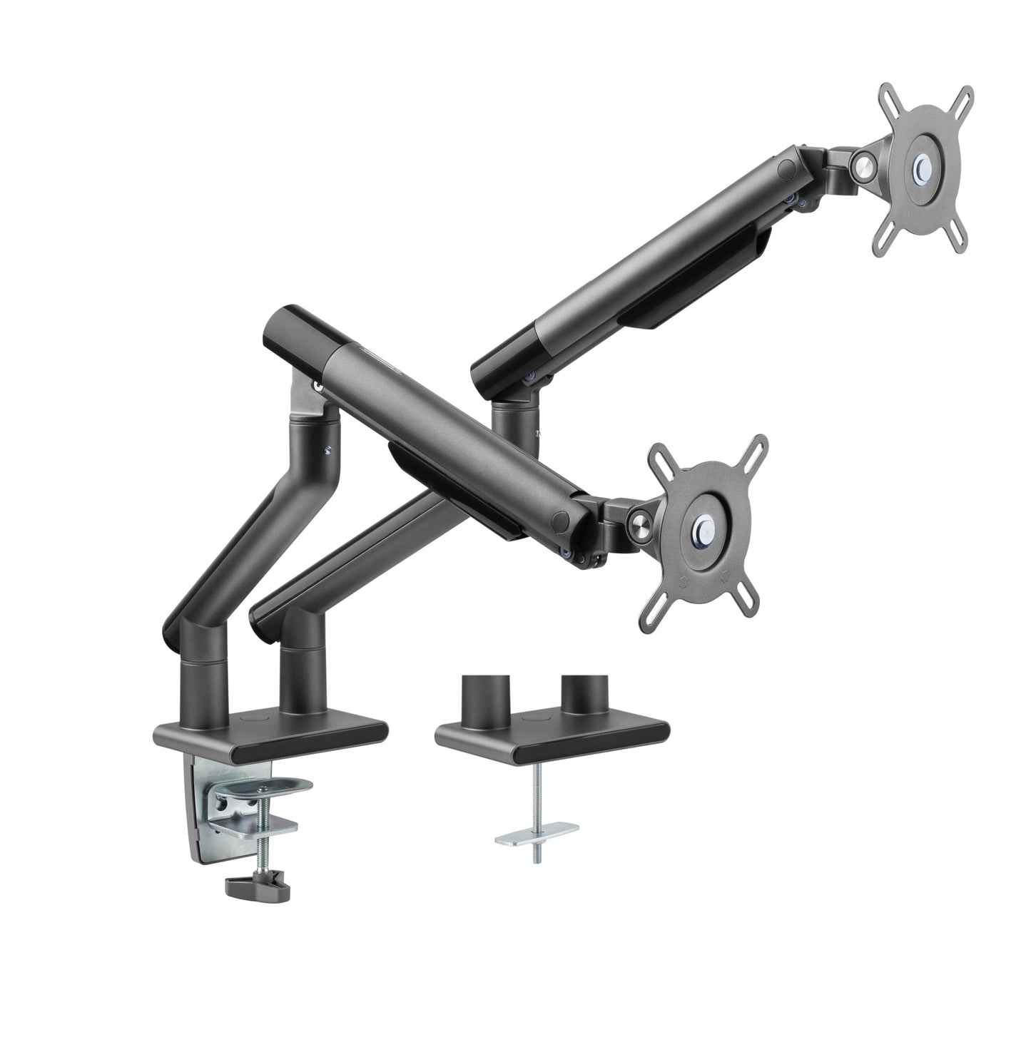 Alterzone Arm Duo Aluminum Monitor Arm, Space Gray