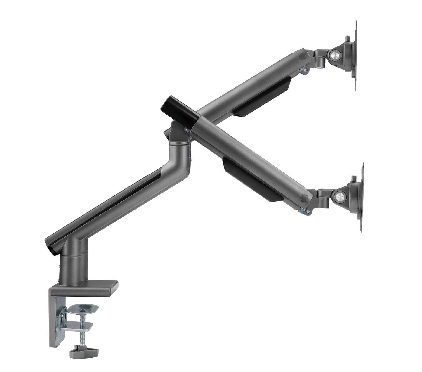 Alterzone Arm Duo Aluminum Monitor Arm, Space Gray