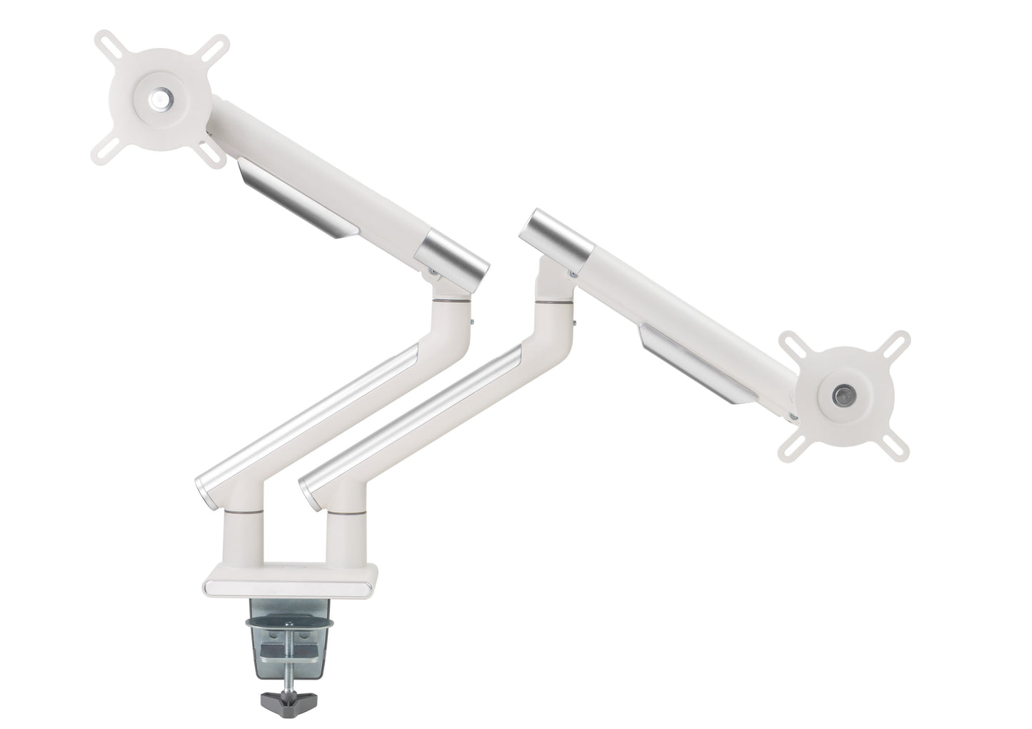 Alterzone Arm Duo Aluminum Monitor Arm, White