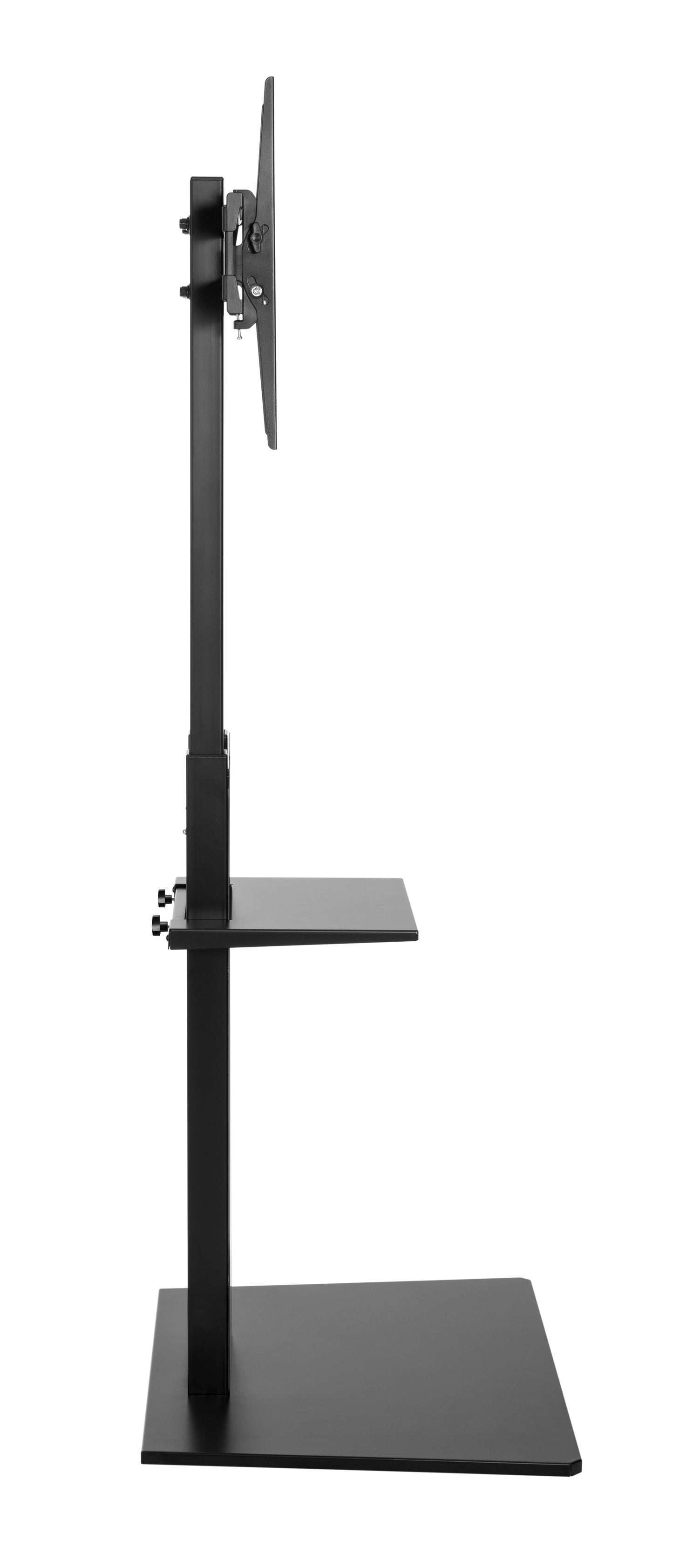 Alterzone Slim 7s TV Floor Stand with Shelf for 37"-70" TVs, Walnut