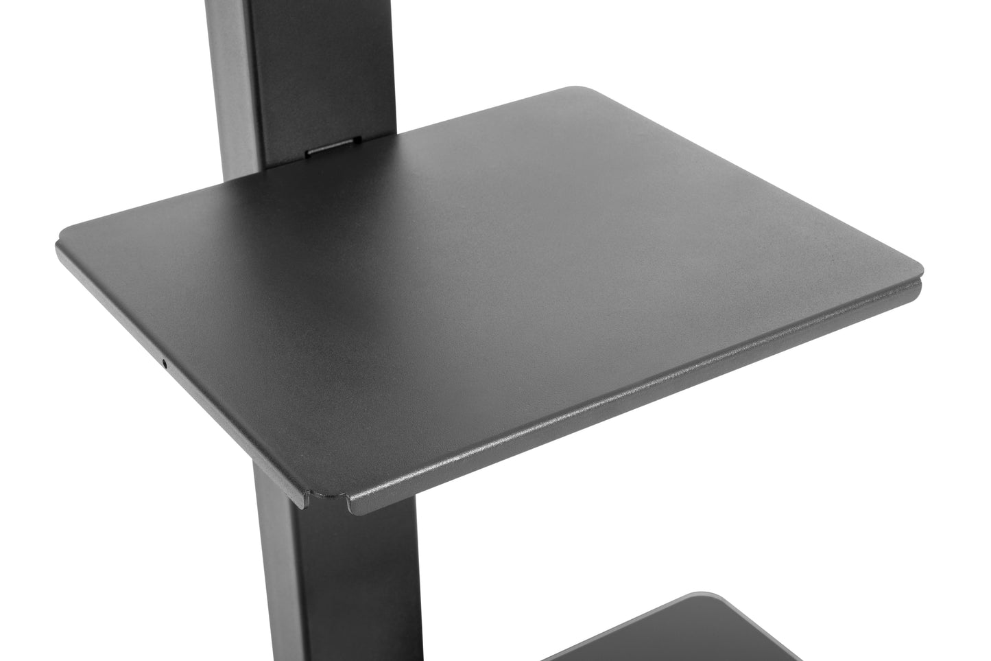 Alterzone Slim 7g TV Stand with Glass Base for 37"-70" TVs, Black
