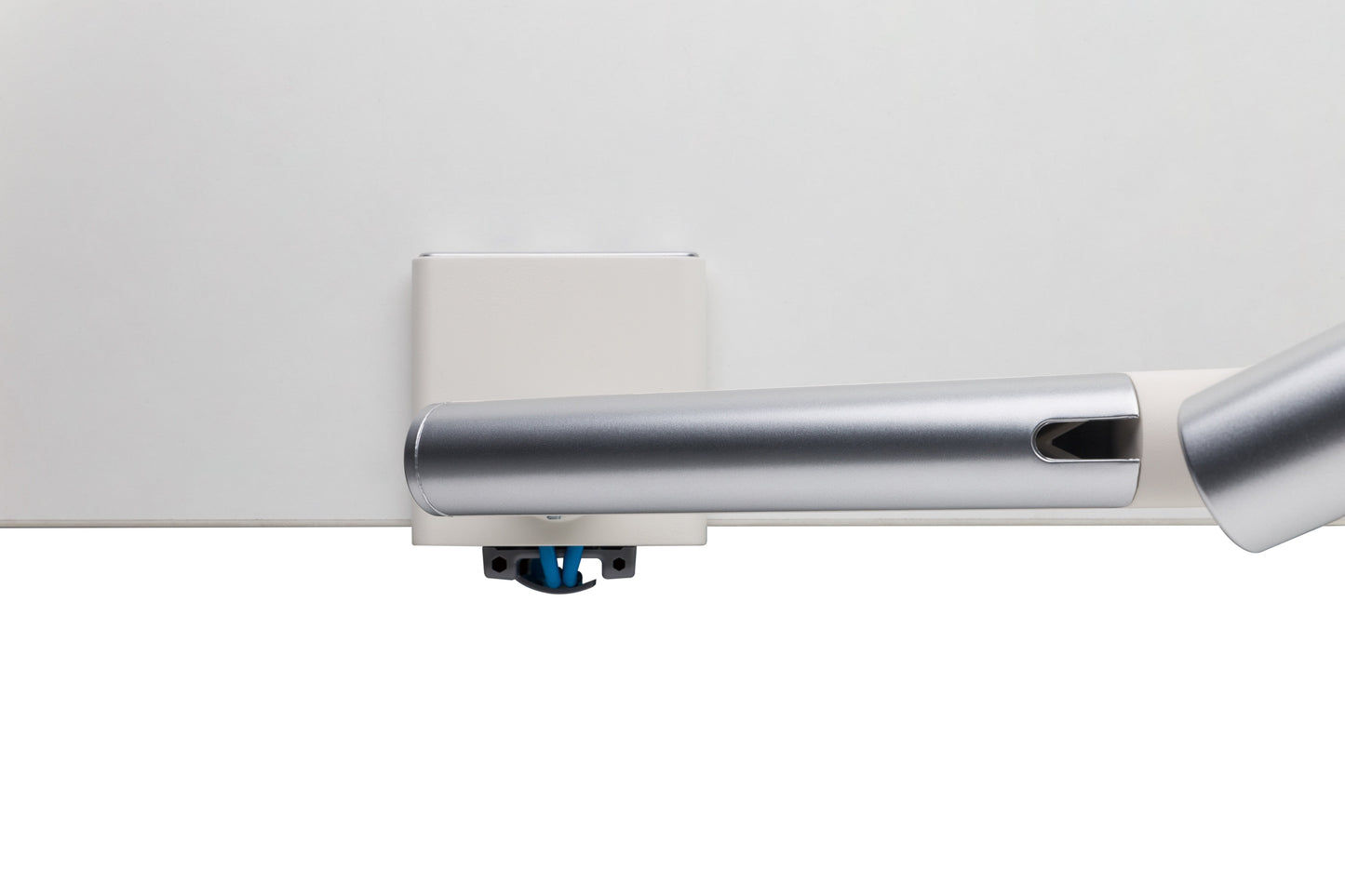 Alterzone Arm One USB Aluminum Monitor Arm, 2 x 3.0 USB Ports, White
