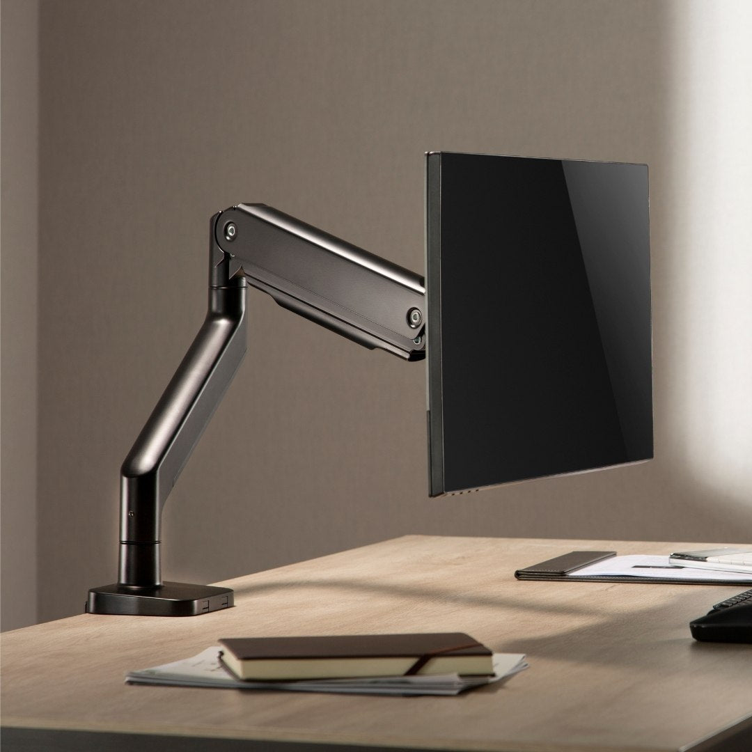Alterzone Fit Single Monitor Arm, Black