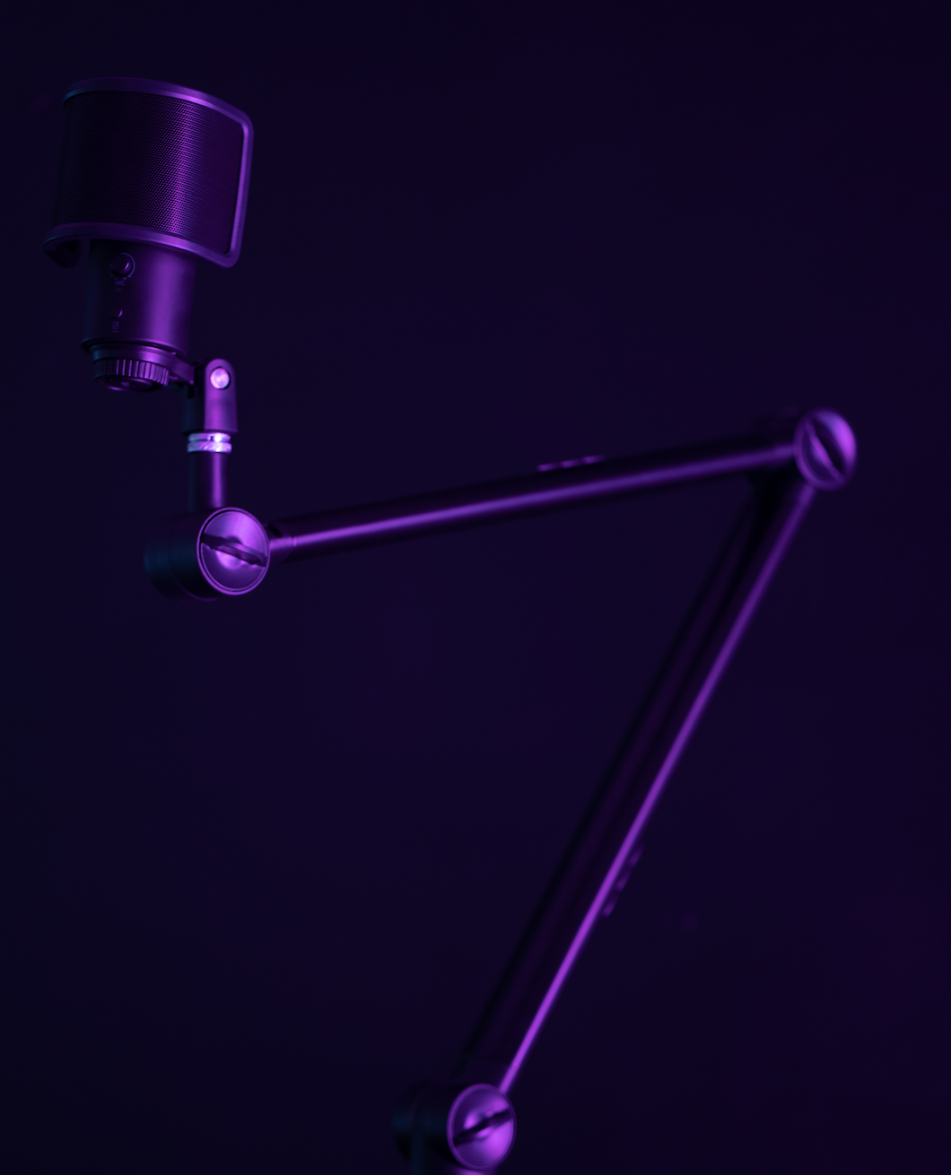 Alterzone Arm M1 Professional Microphone Boom Arm Stand, Black