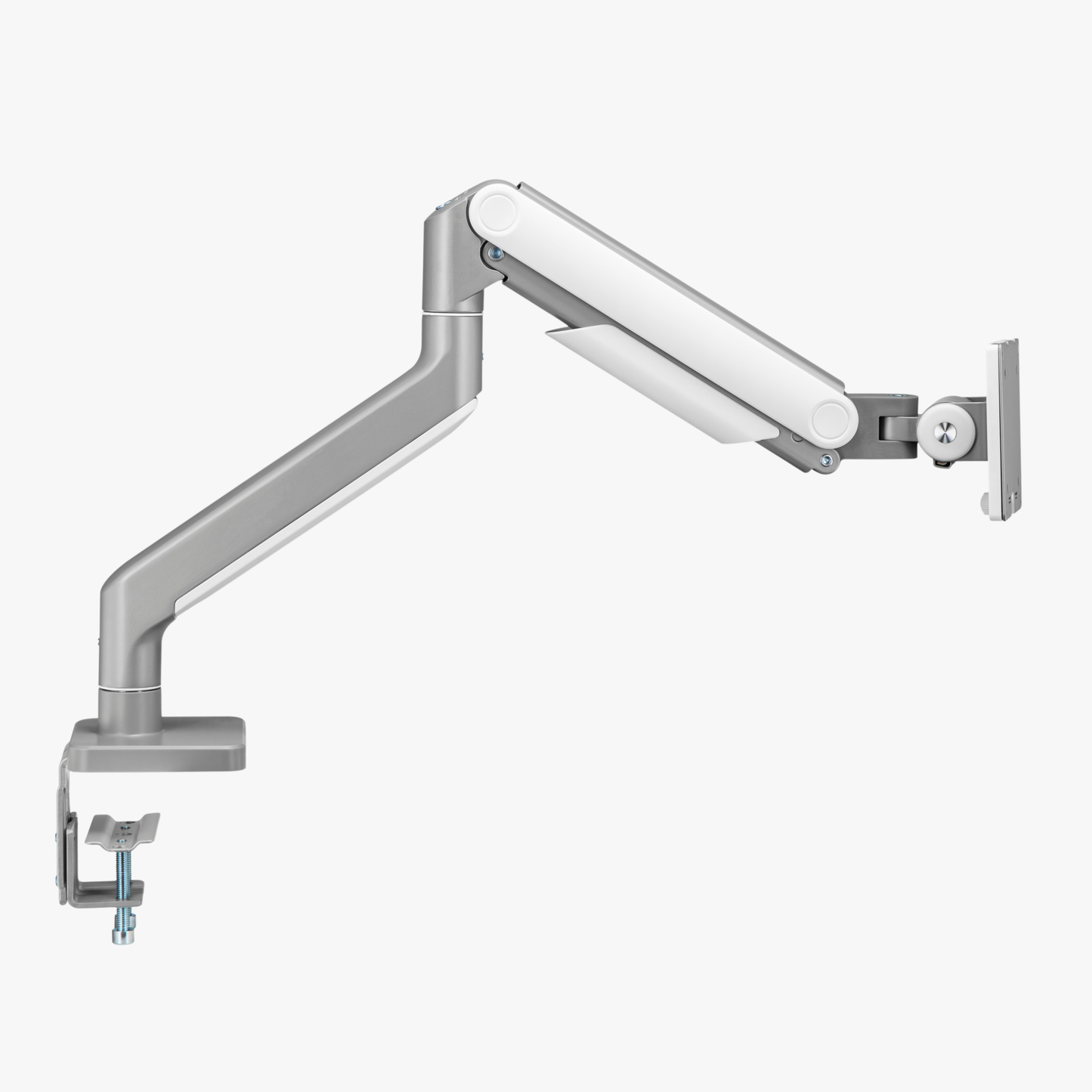 Alterzone Arm Momentum Heavy-duty Single Monitor Arm, Silver