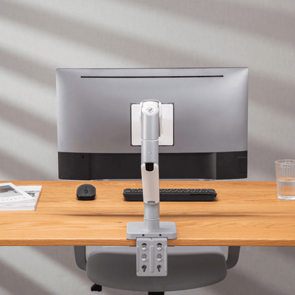Alterzone Arm Momentum Heavy-duty Single Monitor Arm, Silver