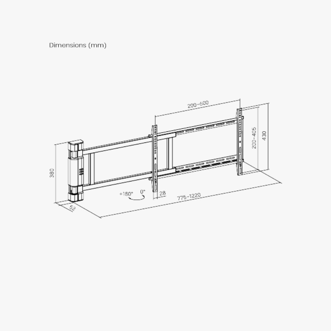 Alterzone Swing TV Mount