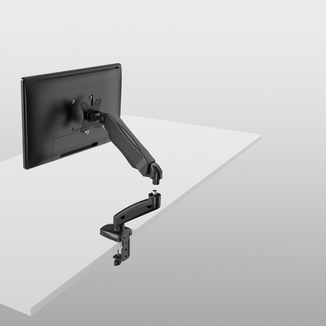 Alterzone Arm Shadow Single Monitor Arm, Black