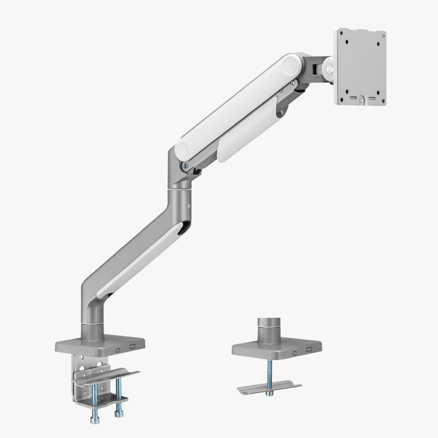 Alterzone Arm Momentum Heavy-duty Single Monitor Arm, Silver