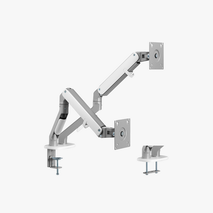 Alterzone Arm Chroma Duo Monitor Arm, White