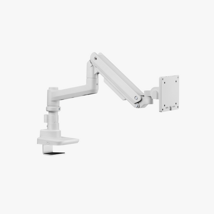 Alterzone Arm Luxe Heavy-duty Single Monitor Arm, White