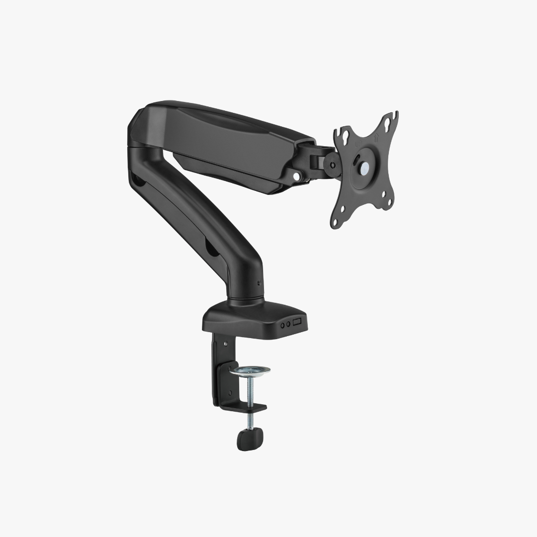 Alterzone Arm Shadow Single Monitor Arm, Black