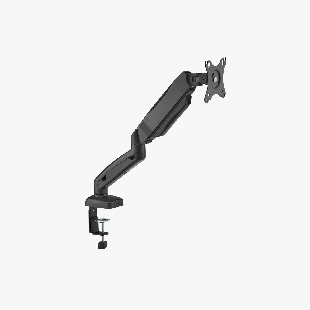 Alterzone Arm Shadow Single Monitor Arm, Black