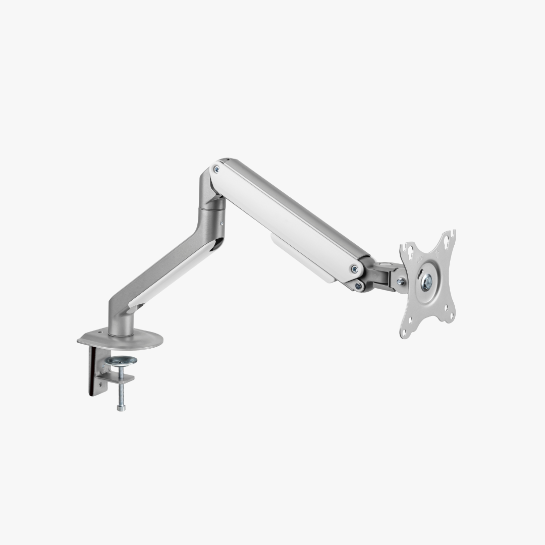 Alterzone Arm Lift Single Monitor Arm, White