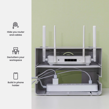 Alterzone Box M WiFi router and Cable Management Box