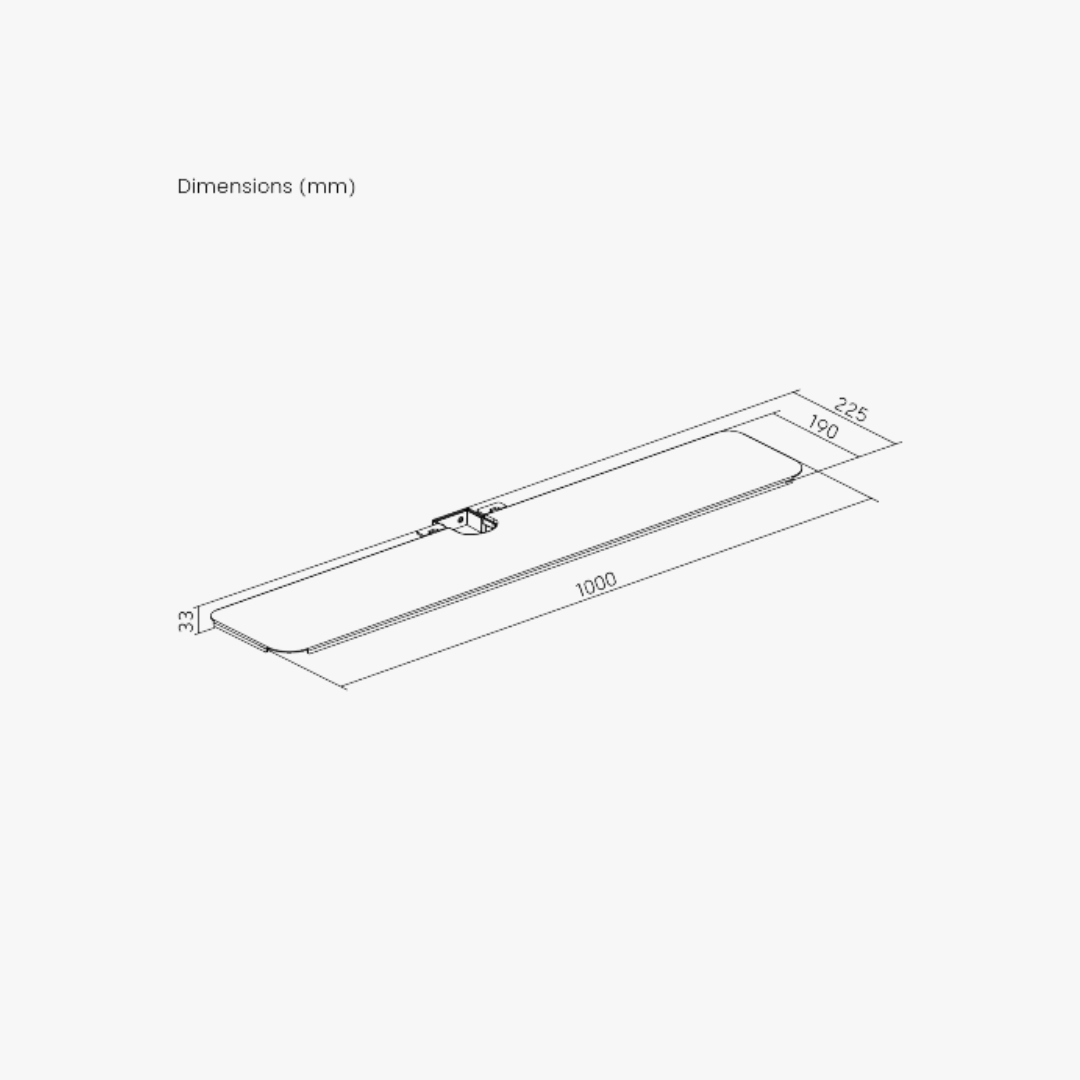 Alterzone Soundbar Tray for Alterzone Slim 7 X TV Floor Stand