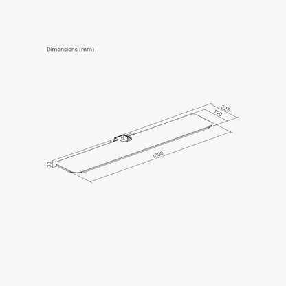 Alterzone Soundbar Tray for Alterzone Slim 7 X TV Floor Stand