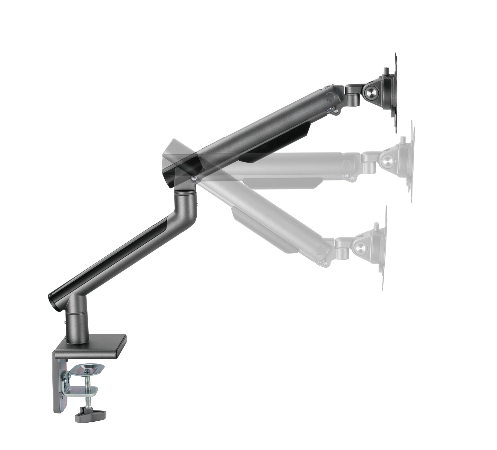 Alterzone Arm One Aluminum Monitor Arm, Space Gray 