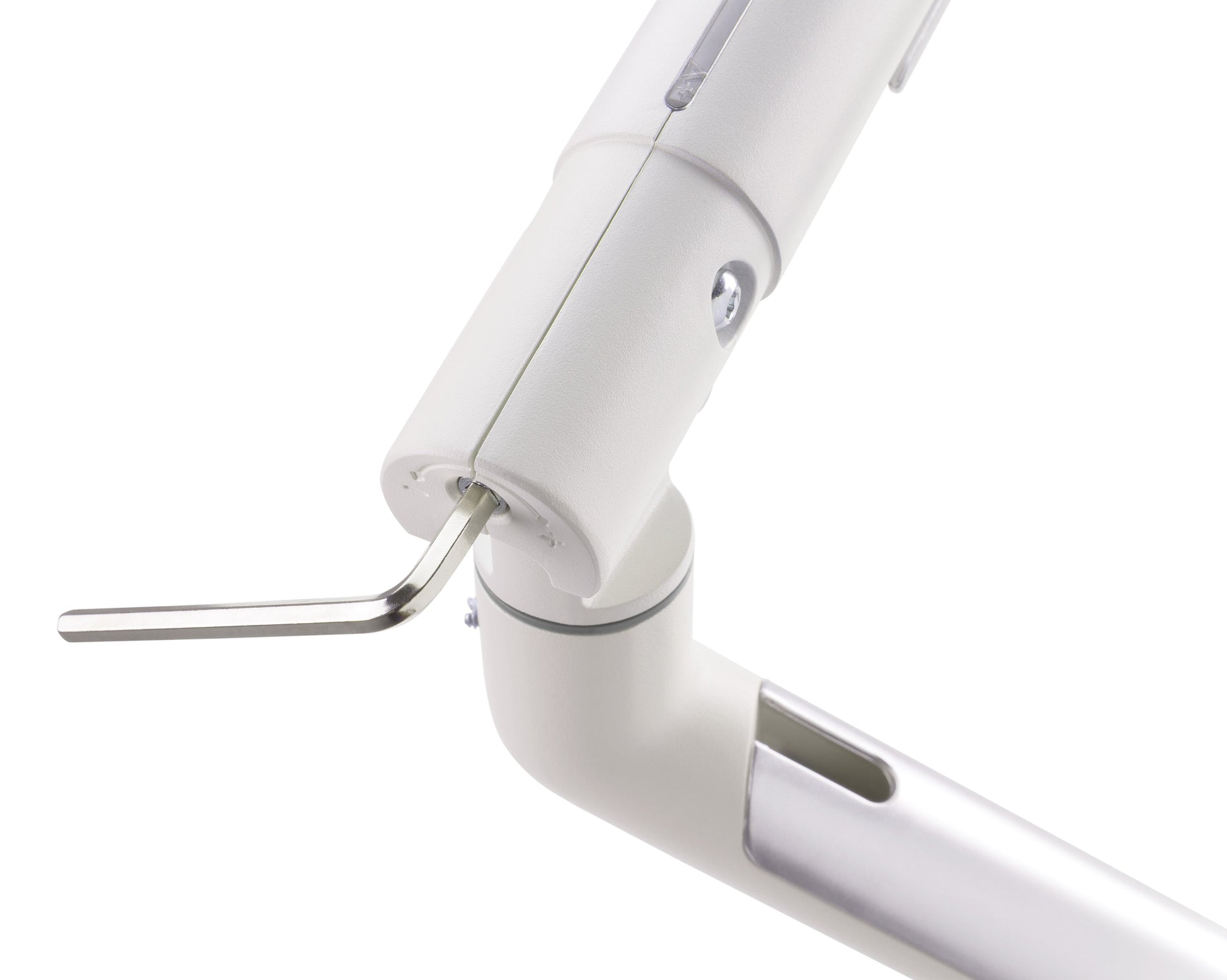 Alterzone Arm One Aluminum Monitor Arm, White 