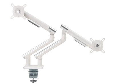 Alterzone Arm Duo Aluminum Monitor Arm, White 