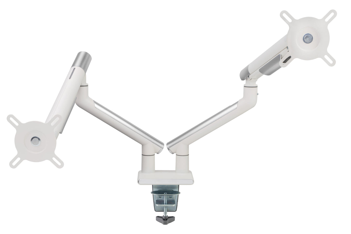 Alterzone Arm Duo Aluminum Monitor Arm, White 