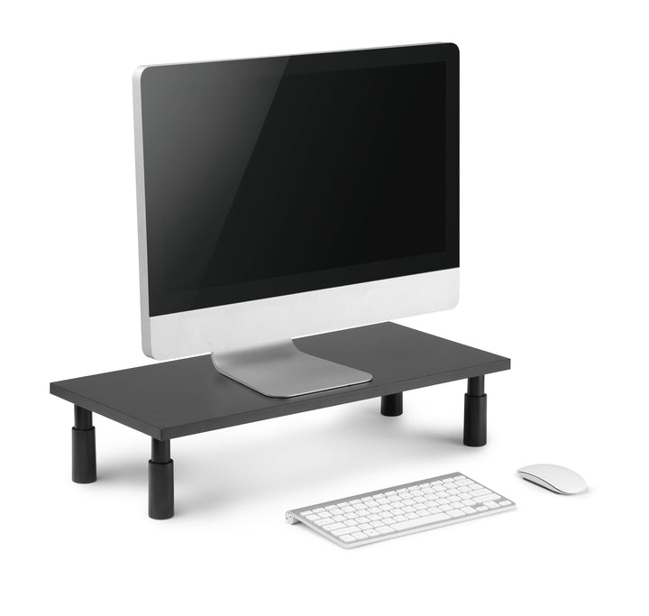 Alterzone Rise 3 Adjustable Desktop Monitor Stand, Black 