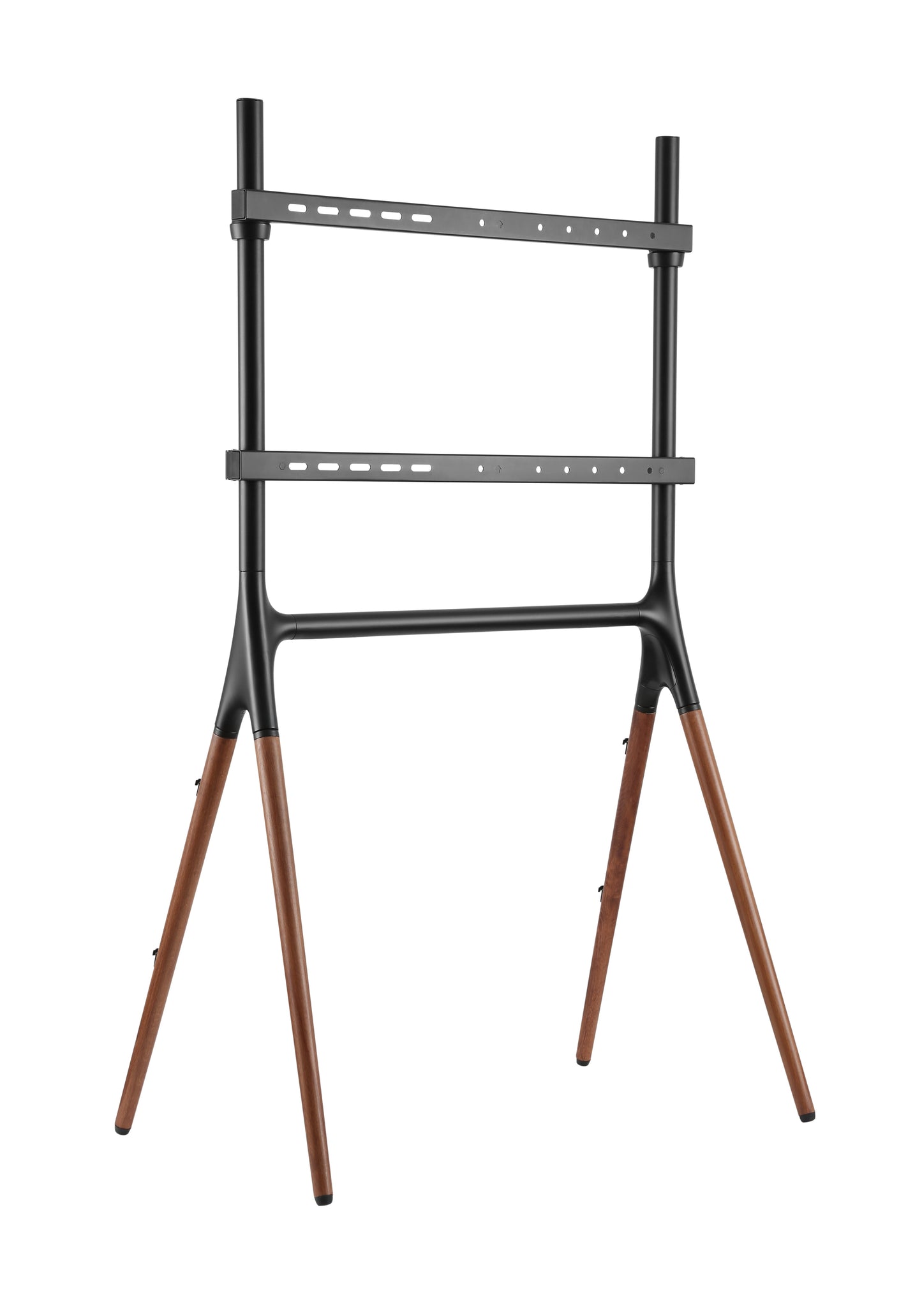 Alterzone Quad TV Floor Stand for 49"-70" TV's, Walnut 