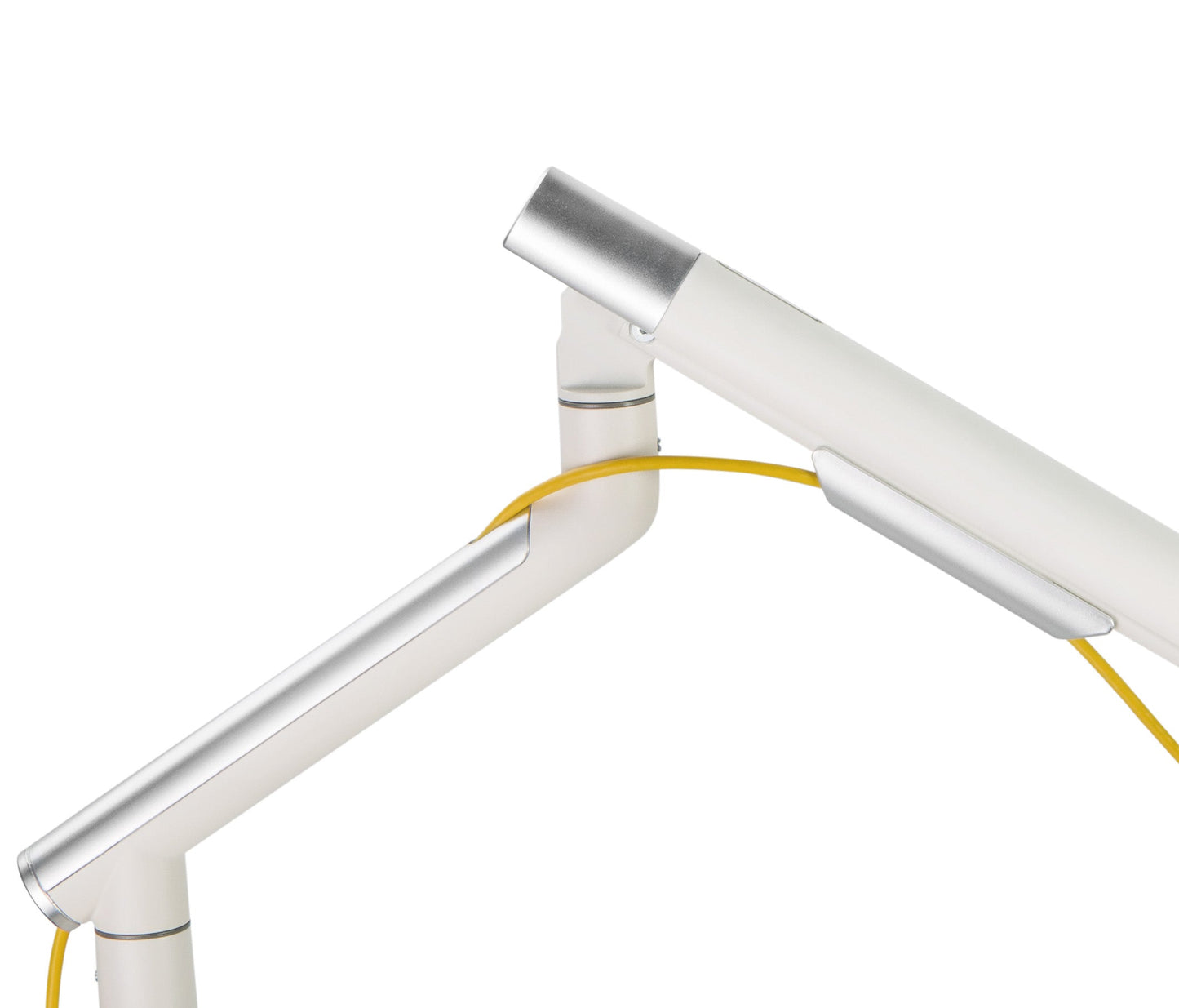 Alterzone Arm Duo USB Aluminum Monitor Arm, 2 x USB 3.0 Ports, White 