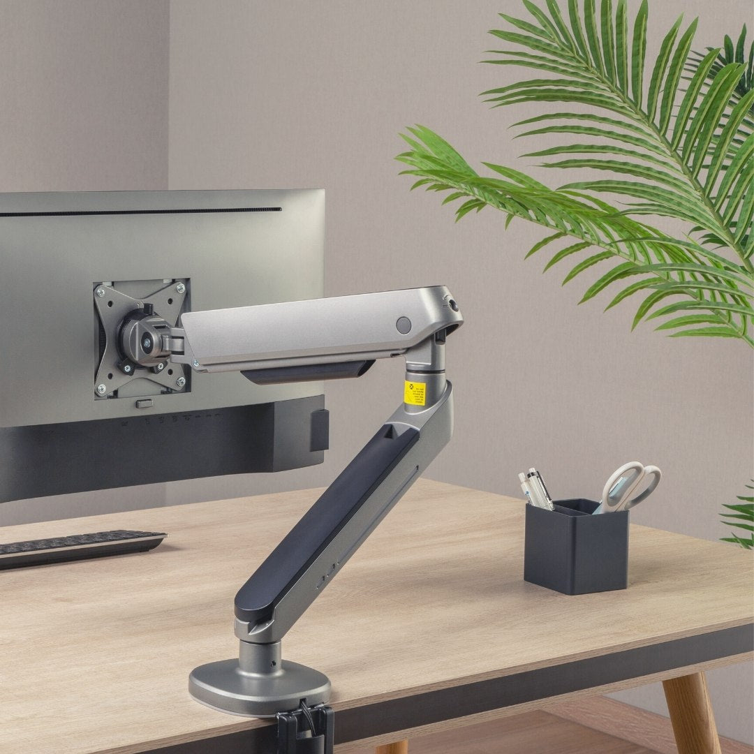 Alterzone Arm RGB Gaming Monitor Arm, Space Gray 