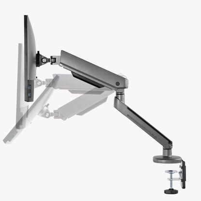 Alterzone Arm RGB Gaming Monitor Arm, Space Gray 