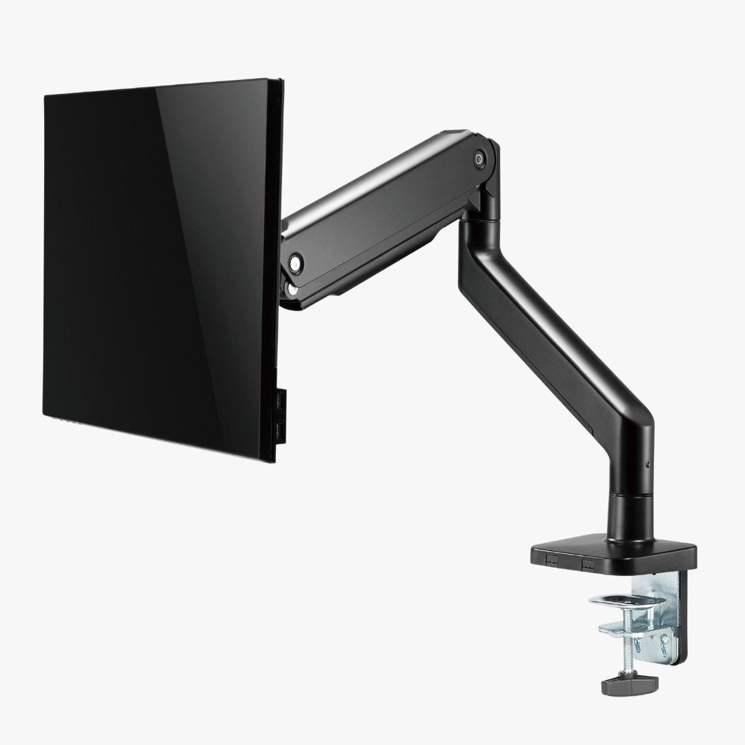 Alterzone Fit Single Monitor Arm, Black 