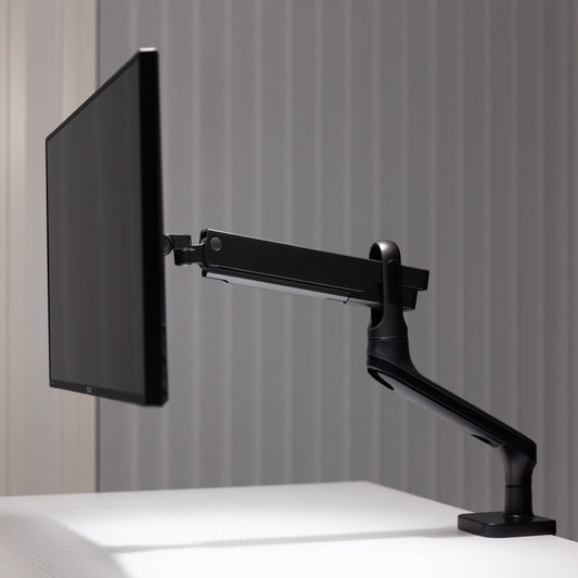 Alterzone Loop Single Monitor Arm, Black 