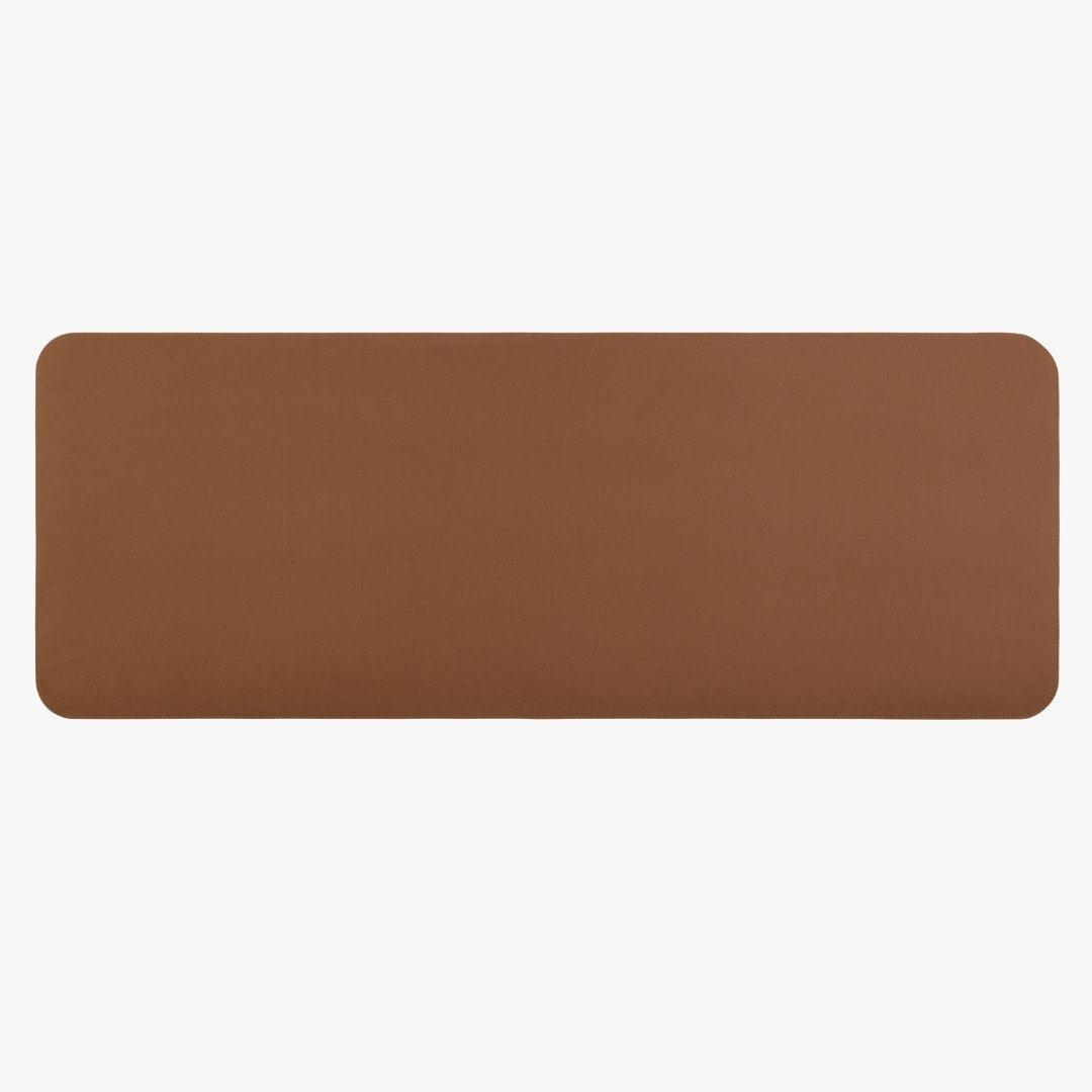 Alterzone Pad Desktop Sustainable Vegan Leather Surface, Cognac Brown 