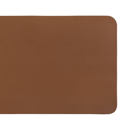 Alterzone Pad Desktop Sustainable Vegan Leather Surface, Cognac Brown 