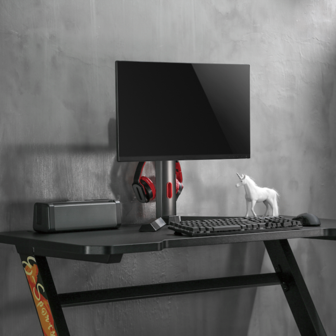 Alterzone Pro One Gaming Monitor Stand, Black